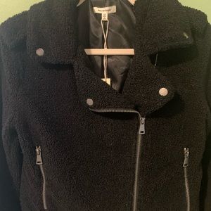 Max Studio black bomber style jacket